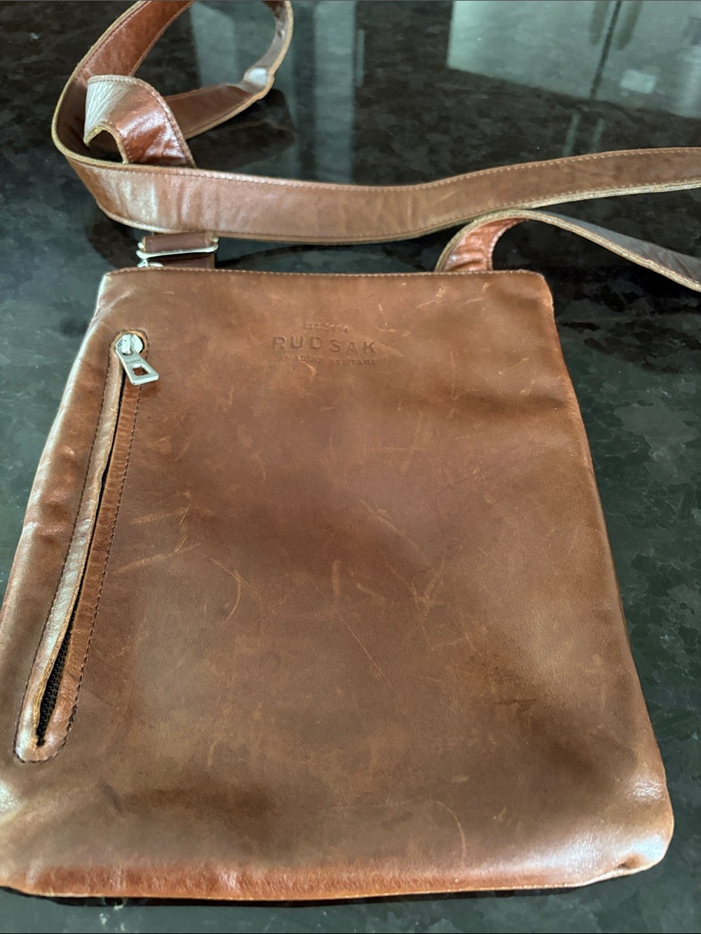 Rudsak Brown Leather Crossbody Bag for Women